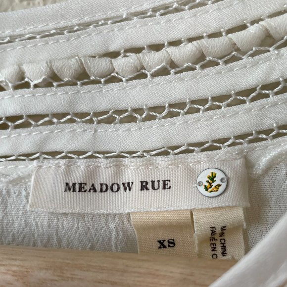 ANTHROPOLOGIE MEADOW RUE | TOP SIZE XS - Picture 2 of 5